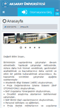 Mobile Screenshot of bap.aksaray.edu.tr