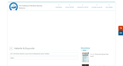 Desktop Screenshot of bio.aksaray.edu.tr