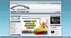 Desktop Screenshot of aksaray.tc