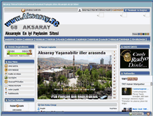 Tablet Screenshot of aksaray.tc