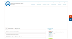 Desktop Screenshot of egitim.aksaray.edu.tr