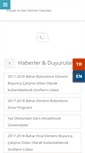 Mobile Screenshot of iibf.aksaray.edu.tr